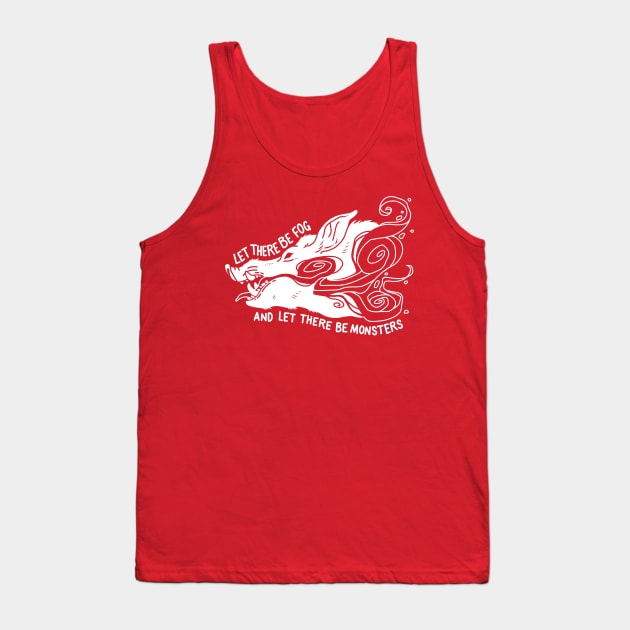 Folk Blessings: Let There be Fog Tank Top by Fez Inkwright
